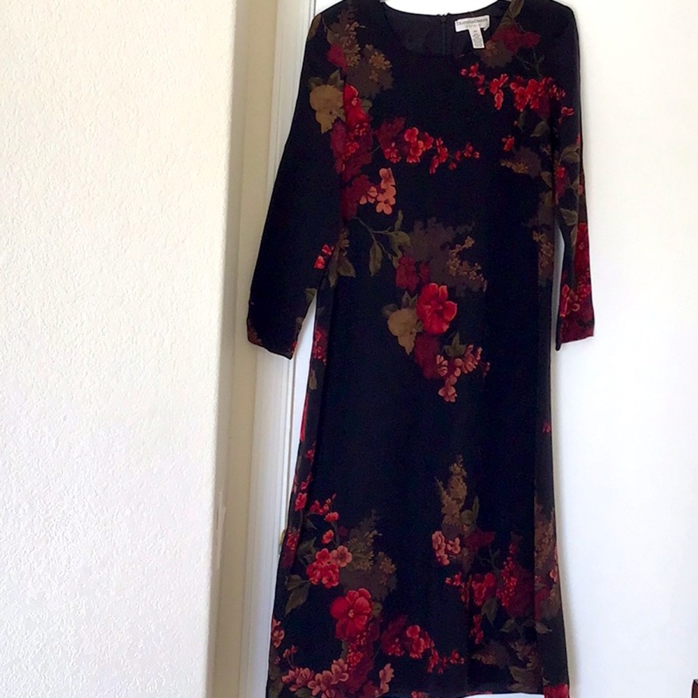 Draper’s & Damon’s 12P Silk Floral Dress